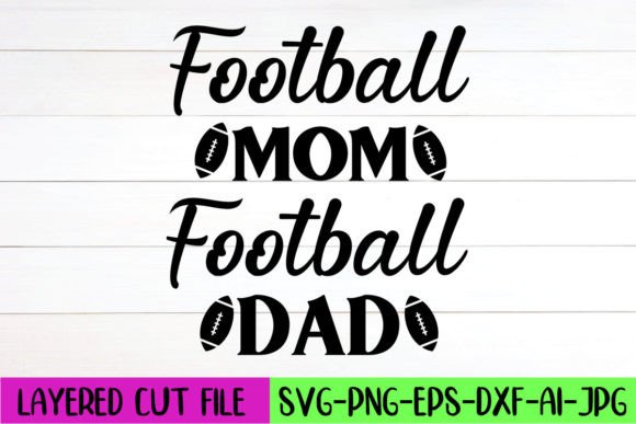 Football Mom SVG: Graphics for Crafts & Business