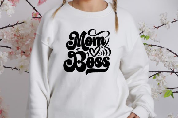 Mom Boss Quotes Svg: Graphics for Crafts & Branding