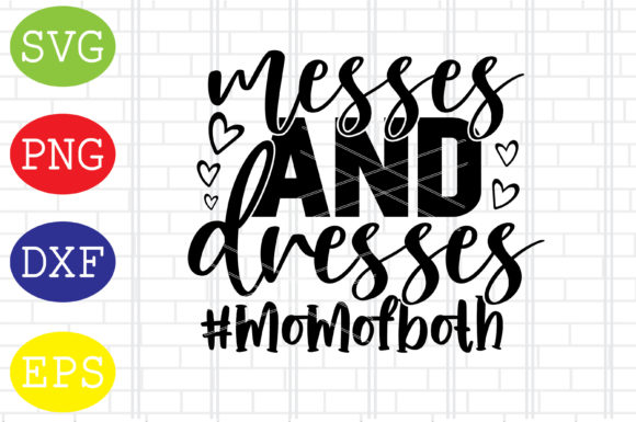 Mom of Both SVG: Crafts and Graphics Review