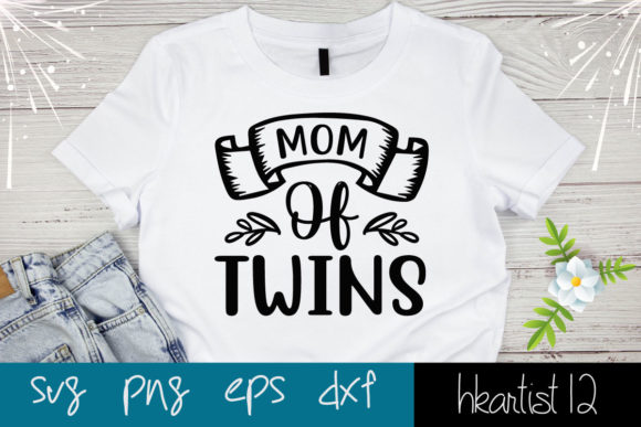 Mom of Twins SVG: Fresh Graphics for Crafts