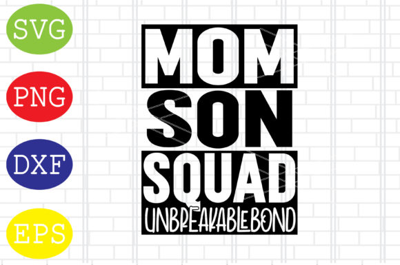 Mom Son Squad SVG: Crafts & Graphics Review