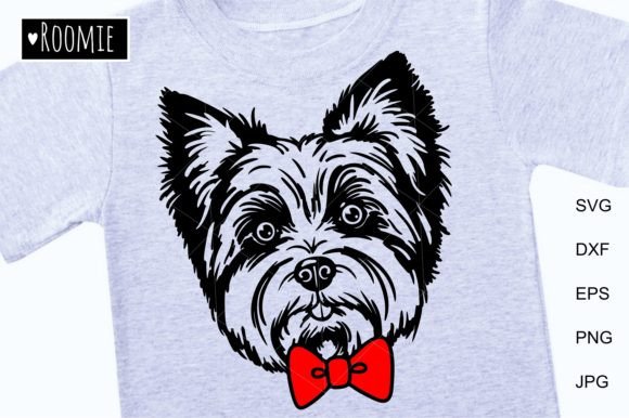Review: Yorkshire Terrier SVG, Yorkie Mom for Embroidery