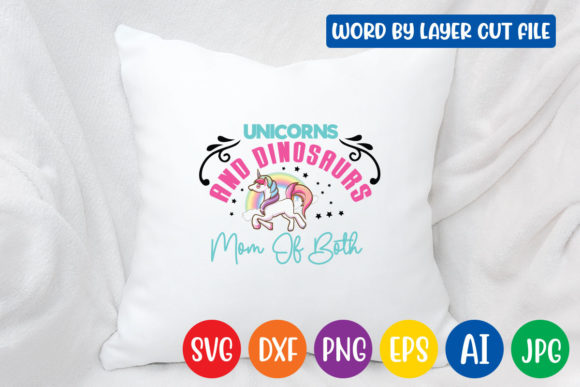 Unicorns and Dinosaurs Mom: Graphics for Crafts