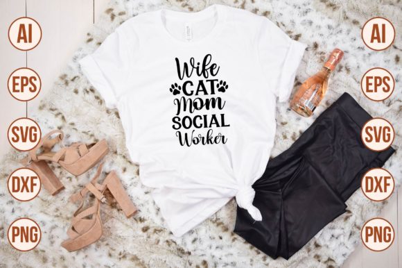 Wife Cat Mom SVG: Crafts & Graphics Review